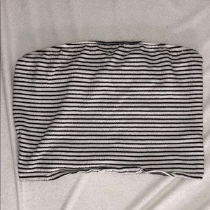 Stripped tube top.